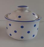 Blue dots suikerpotje, Huis en Inrichting, Keuken | Servies, Overige typen, Ophalen of Verzenden, Zo goed als nieuw, Overige stijlen