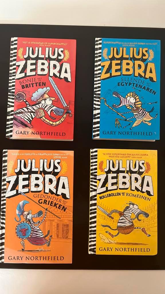Julius zebra serie, Boeken, Kinderboeken | Jeugd | onder 10 jaar, Zo goed als nieuw, Fictie algemeen, Ophalen of Verzenden