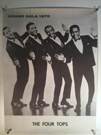 Poster The Four Tops Grand Gala 1970, Ophalen of Verzenden, Gebruikt