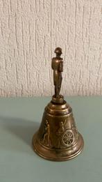 Tafelbel met afbeeldingen van Napoleon, Antiek en Kunst, Antiek | Koper en Brons, Ophalen of Verzenden