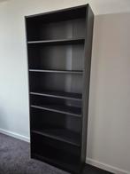Boekenkast Billy donker/zwarr eikenpatroon, Huis en Inrichting, Kasten | Boekenkasten, Ophalen, Zo goed als nieuw, 25 tot 50 cm