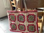 Gehaakte Grannysquare tas Boodschappentas TAS  Strandtas, Ophalen of Verzenden, Nieuw, Haken, Overige typen