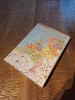 Puzzel Topografie Nederland., Antiek en Kunst, Antiek | Speelgoed, Ophalen of Verzenden