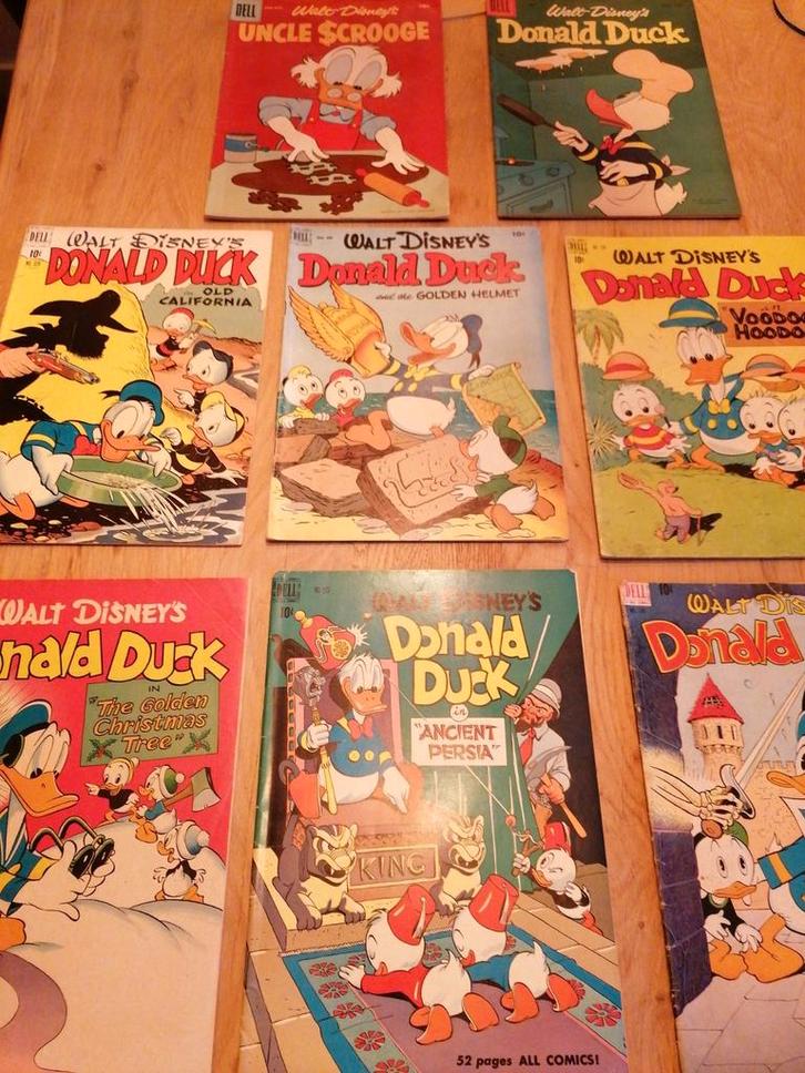 Walt Disney Amerikaanse uitgave Donald duck jaren 40 en 50, Boeken, Strips | Comics, Gelezen, Meerdere comics, Europa, Ophalen of Verzenden