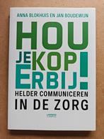 Hou je kop erbij! - Anna Blokhuis & Jan Boudewijn, Ophalen of Verzenden, Zo goed als nieuw, Anna Blokhuis & Jan Boudewijn