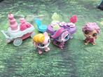 Littlest Pet Shop theeparty set +3 zeldzame figuurtjes (LPS), Ophalen of Verzenden, Gebruikt