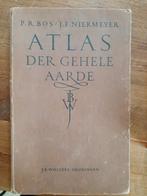 Atlas der gehele aarde Bos 1956, Boeken, Atlassen en Landkaarten, Wereld, Ophalen of Verzenden, Zo goed als nieuw, Bosatlas
