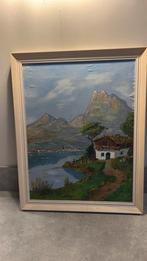 Zwitserland Schilderij, Antiek en Kunst, Kunst | Schilderijen | Klassiek, Ophalen of Verzenden