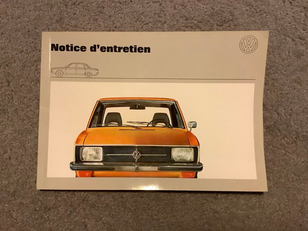 Volkswagen Onderhoudsboekje - Notice d'entretien, Ophalen of Verzenden