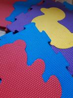 Rubberen puzzeltegels 8 stuks €5., Kinderen en Baby's, Speelgoed | Speelkleden, Ophalen, Zo goed als nieuw