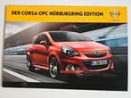 Opel Corsa OPC Nurburgring Edition folder 2011, Ophalen of Verzenden, Opel, Zo goed als nieuw