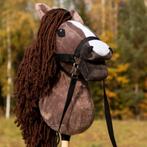 Hobby Horse stokpaard kastanje bruin met Halster | Luxe uitv
