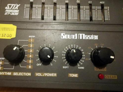 Soundmaster Stix Programma ST-305, Muziek en Instrumenten, Drumcomputers, Gebruikt, Overige merken, Verzenden