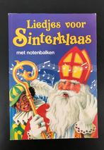 Liedjes voor Sinterklaas - boekje met notenbalken, Ophalen of Verzenden, Zo goed als nieuw