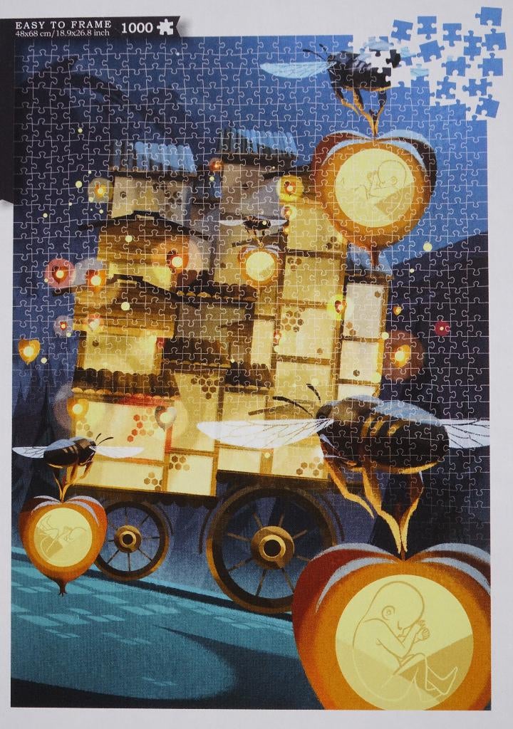 DiXit: Deliveries - puzzel Libellud 1000 st / nw in folie, Ophalen of Verzenden, 500 t/m 1500 stukjes, Nieuw, Legpuzzel