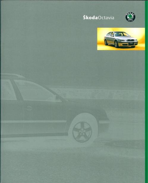 Brochure Skoda Octavia 2002, Boeken, Auto's | Folders en Tijdschriften, Gelezen, Overige merken, Ophalen of Verzenden