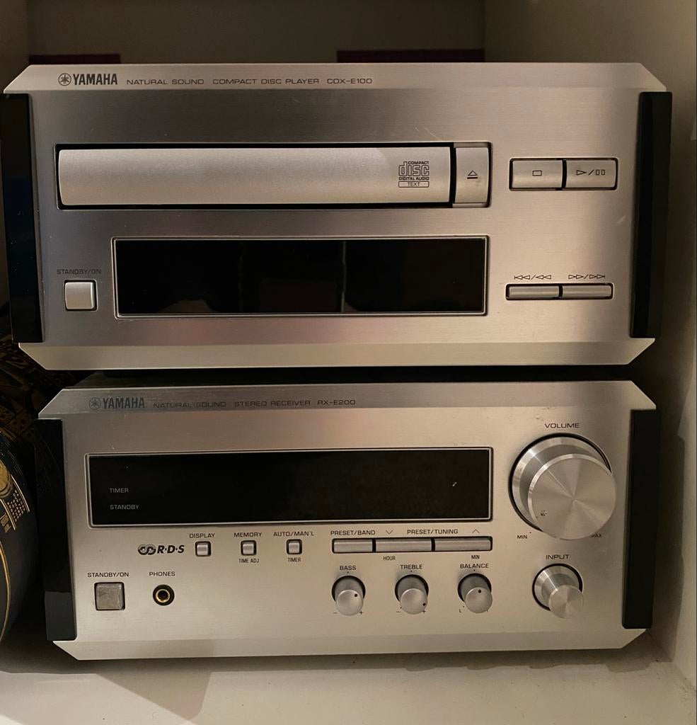 Yamaha Pianocraft Stereo Set met Speakers, Audio, Tv en Foto, Stereo-sets, Gebruikt, Cd-speler, Overige merken, Microset, Ophalen