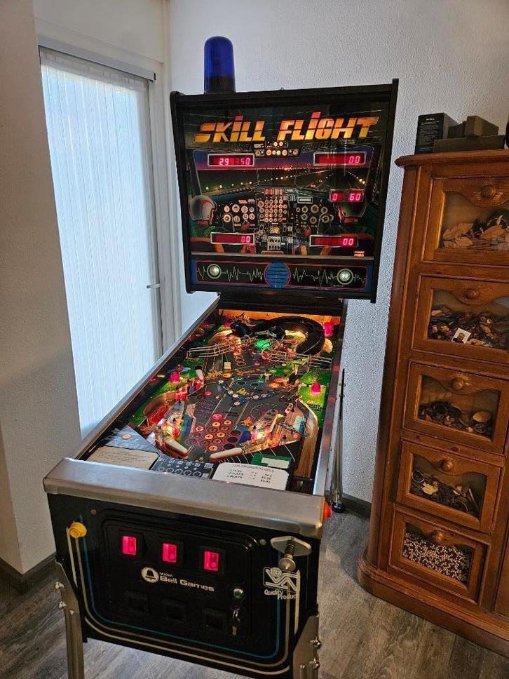 Skill Flight flipperkast van Bell Games in perfecte staat., Verzamelen, Automaten | Flipperkasten, Zo goed als nieuw, Elektronisch