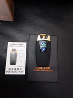 Zwarte Usb elektrische Mercedes aansteker te koop, Verzamelen, Rookartikelen, Aanstekers en Luciferdoosjes, Ophalen of Verzenden