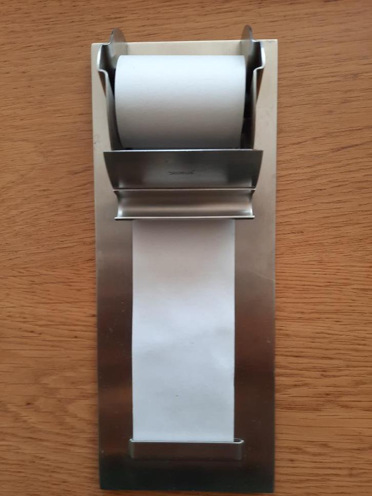 ZGAN Design Blomus RVS boodschappenlijst memoblok Stelton, Diversen, Schrijfwaren, Zo goed als nieuw, Ophalen of Verzenden