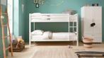 Stapelbed wit hout., Ophalen, Gebruikt, Stapelbed