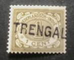 Nederlands Indië langebalkstempel Trengal., Postzegels en Munten, Postzegels | Nederlands-Indië en Nieuw-Guinea, Nederlands-Indië