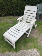 Ligstoel gratis, Tuin en Terras, Ophalen, Gebruikt, Kunststof, Inklapbaar