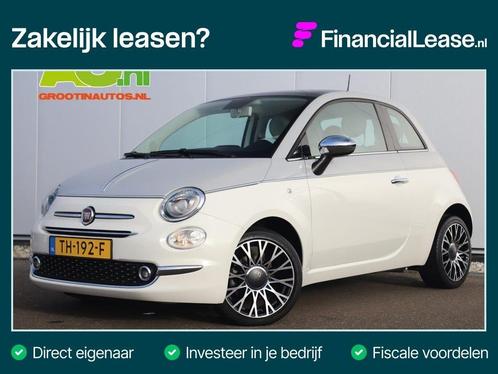 Fiat 500 0.9 TwinAir Turbo Collezione, Auto's, Fiat, Bedrijf, Lease, ABS, Airbags, Bluetooth, Centrale vergrendeling, Climate control