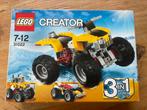 Lego Creator 3in1 o.a. Quad 31022, Kinderen en Baby's, Speelgoed | Duplo en Lego, Complete set, Ophalen of Verzenden, Lego, Zo goed als nieuw