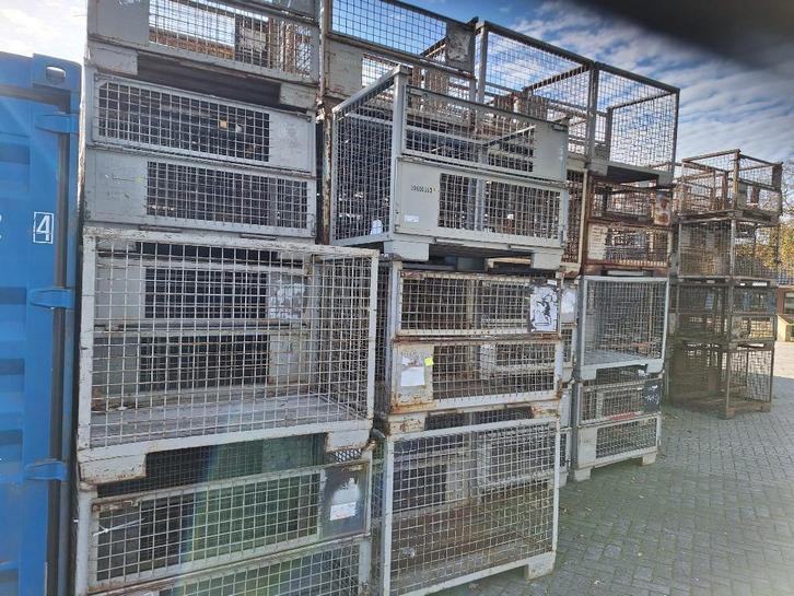 Gitterbox gebruikte A-kwaliteit, Doe-het-zelf en Verbouw, Kratten en Dozen, Gebruikt, Krat, 100 cm of meer, 50 cm of meer, 60 cm of meer