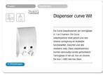 aanbieding 2 kamer zeepdispenser nu voor 10 euro, Huis en Inrichting, Ophalen of Verzenden, Nieuw