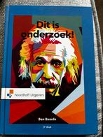 Dit is onderzoek - Ben Baarda 3e druk, Ophalen of Verzenden, Nieuw, Noordhoff Uitgevers