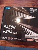 B450M PRO4 R2.0 ASrock moederbord, Computers en Software, Moederborden, DDR4, Nieuw, Ophalen of Verzenden, Micro-ATX