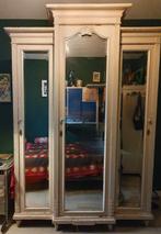 Facetgeslepenfranse Spiegelkast annex  garderobekast.Antiek, Huis en Inrichting, Ophalen, Gebruikt, 100 tot 150 cm, 200 cm of meer