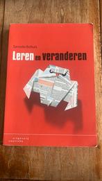 Sanneke Bolhuis - Leren en veranderen, Sociale wetenschap, Zo goed als nieuw, Sanneke Bolhuis, Ophalen of Verzenden