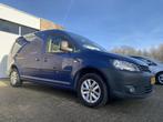 Volkswagen Caddy Bestel 1.6 TDI Maxi 1ste Eig Airco Trekhaak, Auto's, Euro 5, Zwart, 4 cilinders, 700 kg
