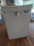 Brabantia opvouwbare wasmand, opbergbox,licht groen, camping, Huis en Inrichting, Overige materialen, Gebruikt, Mand, Vierkant