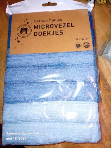 28x microvezel doekjes beschikbaar voor biedingen
