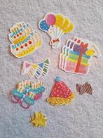 Washi stickers - Happy Birthday (33 stuks), Hobby en Vrije tijd, Stickers en Plaatjes, Nieuw, Sticker, Verzenden