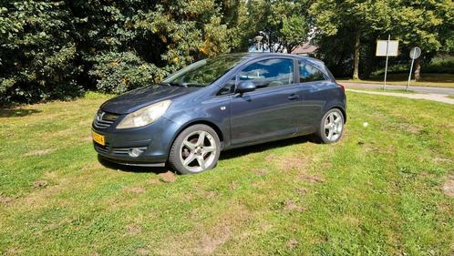 Opel Corsa 1.4 16v sport  Grijs/Blauw, Auto's, Opel, Particulier, Corsa, ABS, Adaptieve lichten, Airbags, Airconditioning, Bochtverlichting