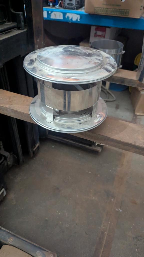 Kachelpijp Onderdelen - Trekkap, Klembanden, Nisbus, Doe-het-zelf en Verbouw, Ventilatie en Afzuiging, Nieuw, Ophalen