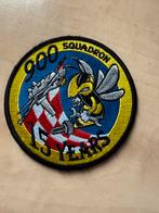 Patch badge 900 Squadron F-16 onderhoud Volkel RNLAF, Verzenden, Zo goed als nieuw, Patch, Badge of Embleem