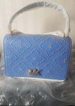Michael Kors Istanbul Large Mott studded shoulder bag., Verzenden, Nieuw, Blauw, Schoudertasje