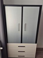 Stoere Kledingkast met Lades, Kast, 50 tot 70 cm, 105 cm of meer, Ophalen of Verzenden