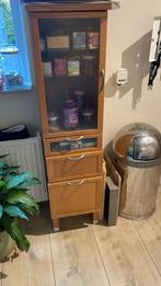 Hoge kast met lades en deur - 150x36x36 cm, Huis en Inrichting, Kasten | Dressoirs, Ophalen, Minder dan 50 cm, Gebruikt, Met lade(s)