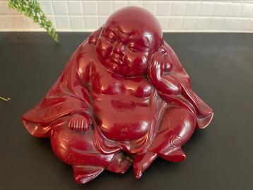 Rode Buddha met erotisch tafereel beschikbaar voor biedingen