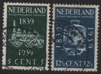 325 - 26 gebruikt ( 100 jaar spoorwegen 1939 ), Postzegels en Munten, Postzegels | Nederland, Verzenden, T/m 1940, Gestempeld
