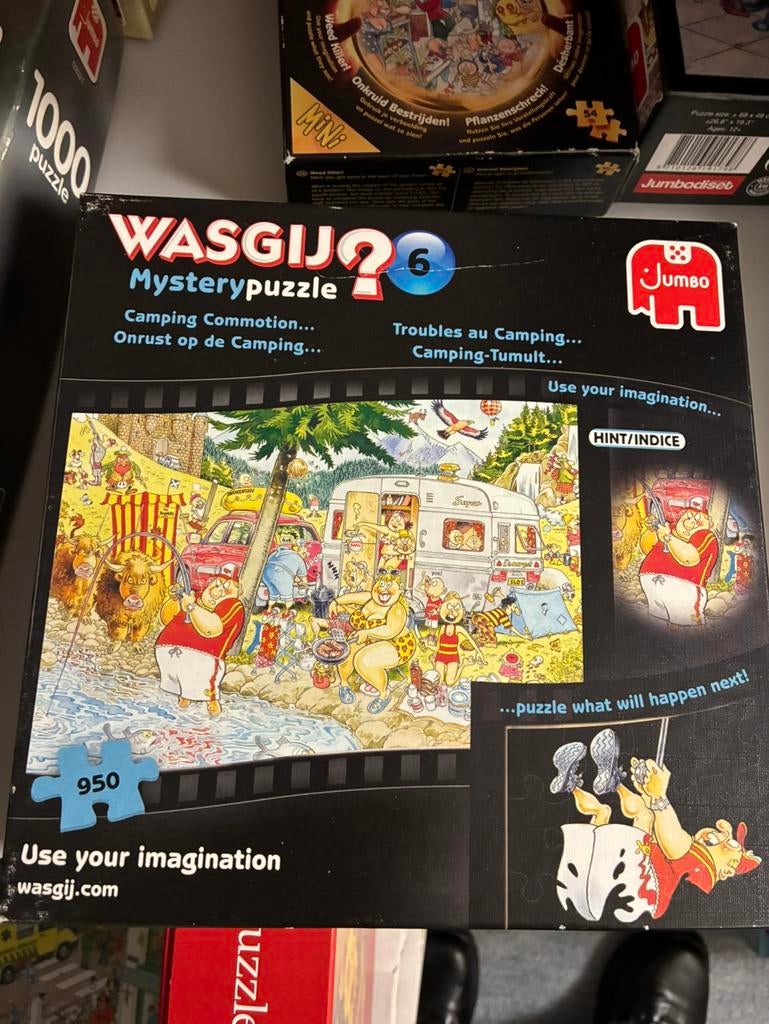 Wasgij nr 6, Ophalen, 500 t/m 1500 stukjes, Zo goed als nieuw