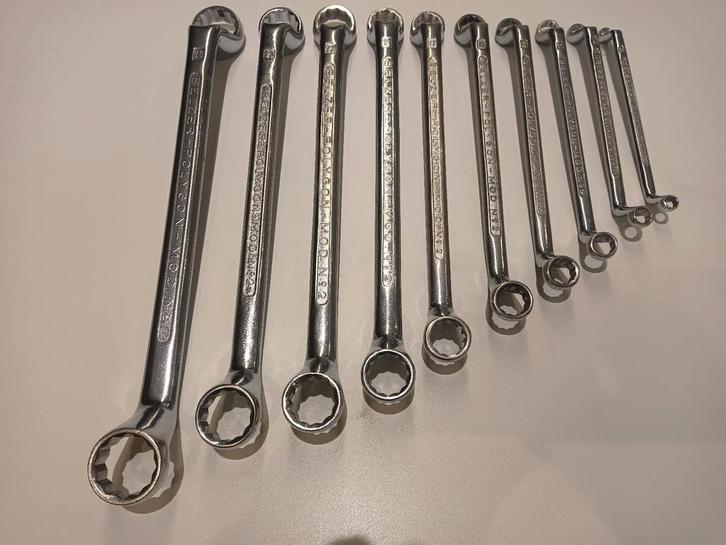 BELZER POLYGON RINGSLEUTELSET, Auto diversen, Autogereedschap, Zo goed als nieuw, Ophalen of Verzenden