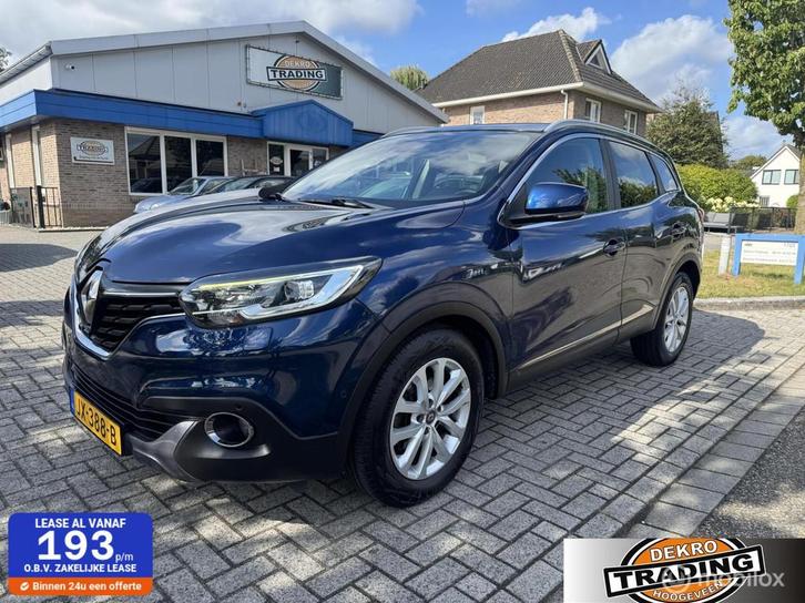 Renault Kadjar 1.2 TCe Aut Intens zeer luxe uitvoering, Auto's, Renault, Bedrijf, Te koop, Kadjar, ABS, Achteruitrijcamera, Airbags